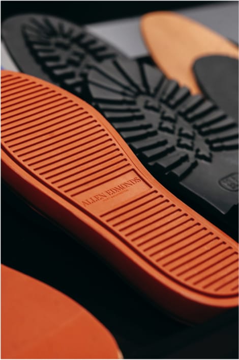 Customize your leather shoe soles at Port Washington Studio with Allen Edmonds!