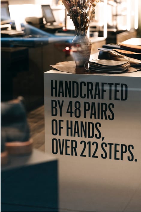Customize your shoes at Port Washington Studio with Allen Edmonds!