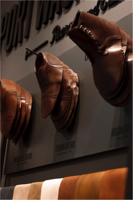 Customize your leather shoes at Port Washington Studio with Allen Edmonds!