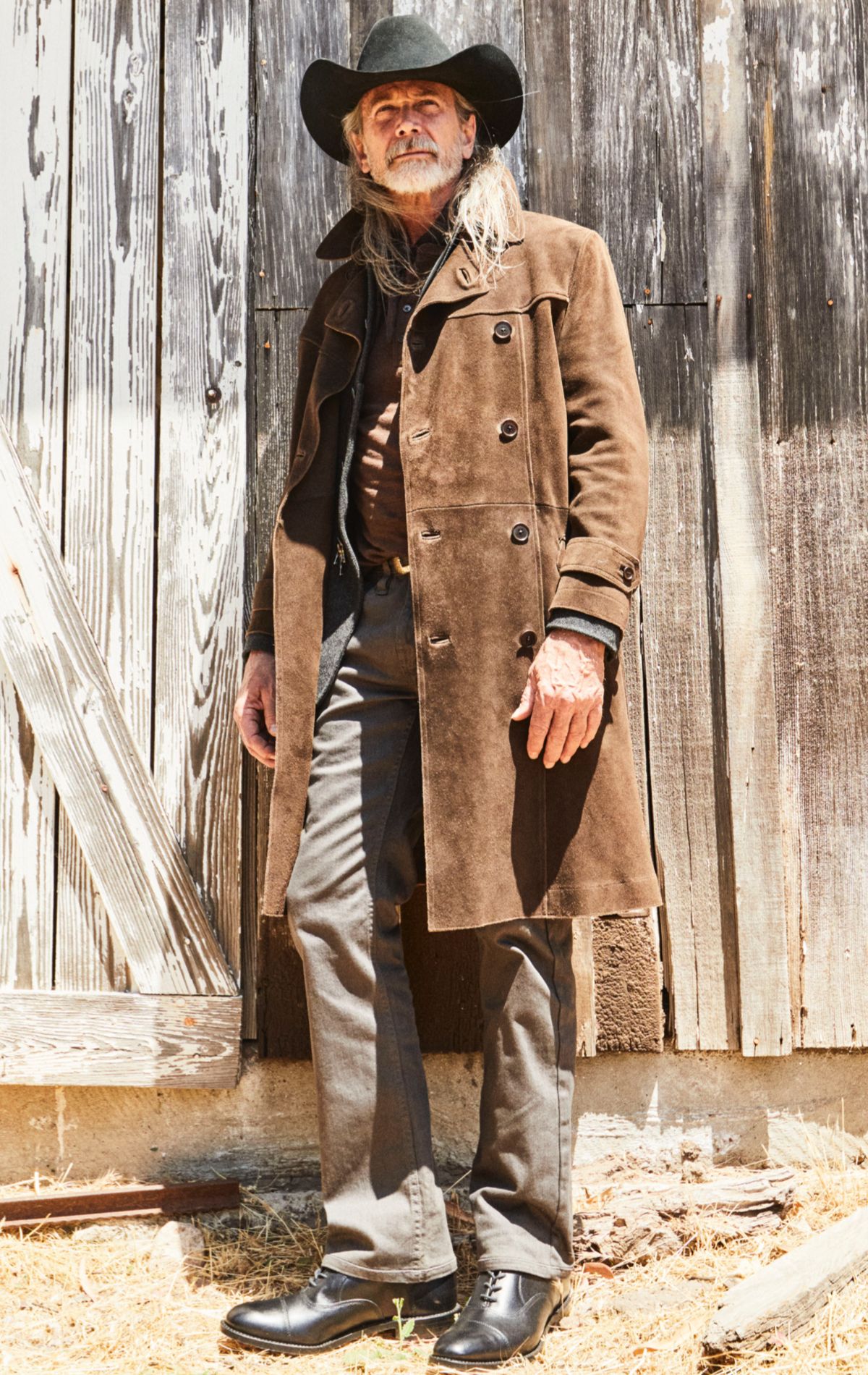 patrick in long coat