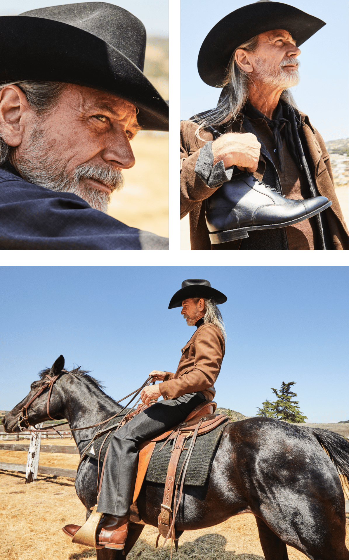 patrick on horse with park avenue boot